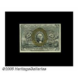 Fr. 1288 Milton 2R25.6a 25¢ Second Issue Very Cho