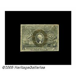 Fr. 1317 Milton 2R50.3c 50¢ Second Issue Very Fin