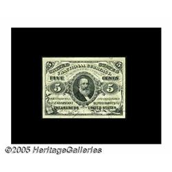 Fr. 1238 Milton 3R5.2 5¢ Third Issue Superb Gem N