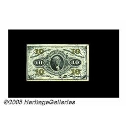 Fr. 1256 Milton 3R10.6b 10¢ Third Issue Gem New. 