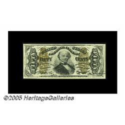 Fr. 1341 Milton 3R50.21b 50¢ Third Issue Spinner 