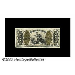Fr. 1344 Milton 3R50.3a 50¢ Third Issue Justice S