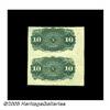 Image 2 : Fr. 1257 Milton 4R10.1 10¢ Fourth Issue Vertical 