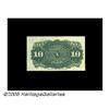 Image 2 : Fr. 1259 Milton 4R10.4 10¢ Fourth Issue Superb Ge