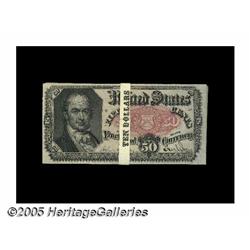 Fr. 1381 3R50.1 50¢ Fifth Issue Original Pack of 