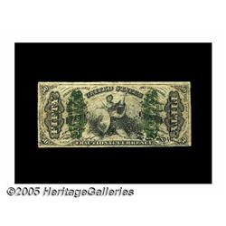 Fr. 1365 Milton 3R50.10g 50¢ Third Issue Justice 