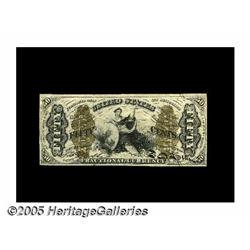 Fr. 1370 Milton 3R50.12h 50¢ Third Issue Justice 