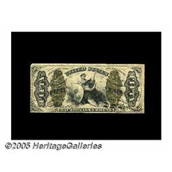 Fr. 1370 Milton 3R50.12d 50¢ Third Issue Justice 