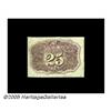 Image 3 : Fr. 1283SP 25¢ Second Issue Narrow Margin Pair Ve