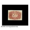 Image 3 : Fr. 1314SP 50¢ Second Issue Narrow Margin Pair Ve