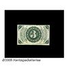 Image 3 : Fr. 1227SP 3¢ Third Issue Narrow Margin Pair Very