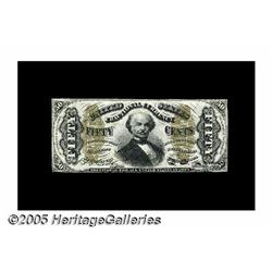 Fr. 1331SP 50¢ Third Issue Narrow Margin Pair Cho