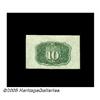 Image 3 : Fr. 1244SP 10¢ Second Issue Wide Margin Pair Gem 