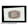 Image 2 : Fr. 1283SP 25¢ Second Issue Wide Margin Back Gem 