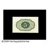 Image 1 : Milton 1E5R.3 5¢ First Issue Green Proof Gem New.