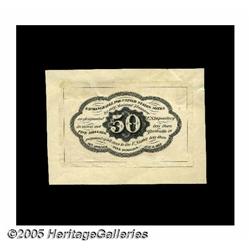 Milton 1E50R.3b 50¢ First Issue Essay About New, 