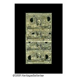 50¢ Second Issue Experimental Set of Four Milton 