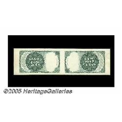 Milton 5E25R.1a 25¢ Fifth Issue Uncut Tete-Beche 