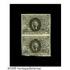 Image 1 : Fr. 1246 10¢ Second Issue Vertical Pair Extremely