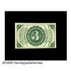 Image 2 : Fr. 1226 3¢ Third Issue Gem New. A nicely margine