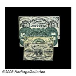 Fr. 1272SP 15¢ Third Issue Narrow Margin Pair New