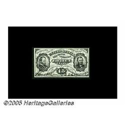 Fr. 1275SP 15¢ Third Issue Narrow Margin Set Gem 