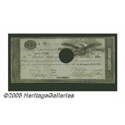 Fr. TN-11a Hessler X83E $50 March 25, 1815 "Act o