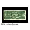 Image 2 : Fr. 2 $5 1861 Demand Note Choice Extremely Fine. 
