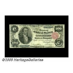 Fr. 344 $100 1891 Silver Certificate Fine-Very Fi