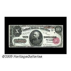 Fr. 368 $10 1890 Treasury Note Gem New. This is a