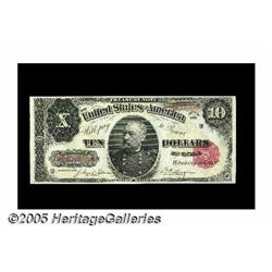 Fr. 370 $10 1891 Treasury Note Superb Gem New. Th