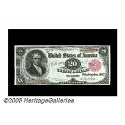 Fr. 374 $20 1890 Treasury Note Very Choice New. A