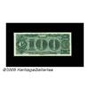 Image 2 : Fr. 377 $100 1890 Treasury Note Choice New. Water