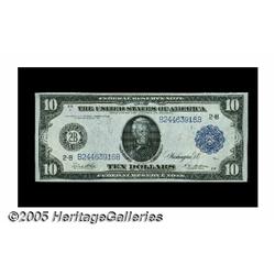 Fr. 911a $10 1914 Federal Reserve Note Superb Gem