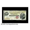 Image 1 : Fr. 1178 $20 1882 Gold Certificate Gem New. This 