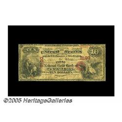 Petaluma, CA - $10 Original National Gold Bank No