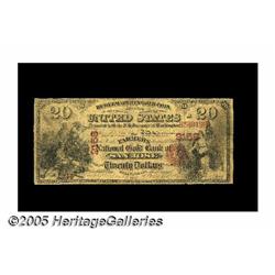 San Jose, CA - $20 Original National Gold Bank No