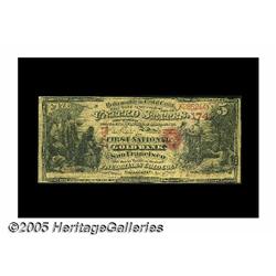 San Francisco, CA - $5 Original National Gold Ban