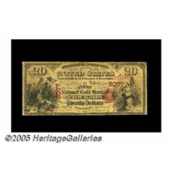 Stockton, CA - $20 Original National Gold Bank No
