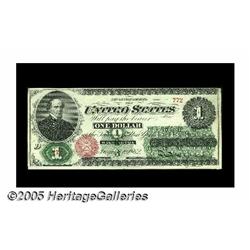 Fr. 16 $1 1862 Legal Tender Very Choice New. Brig