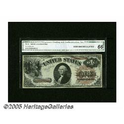 Fr. 30 $1 1880 Legal Tender CGA Gem Uncirculated 