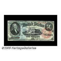 Fr. 42 $2 1869 Legal Tender Very Choice New. One 