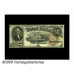 Fr. 51 $2 1880 Legal Tender Note Fine+. A lovely 