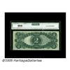 Image 2 : Fr. 52 $2 1880 Legal Tender CGA Gem Uncirculated 