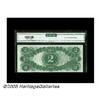Image 2 : Fr. 57 $2 1917 Legal Tender CGA Gem Uncirculated 