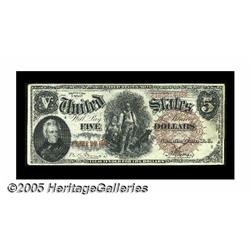 Fr. 72 $5 1880 Legal Tender New. The corners are 