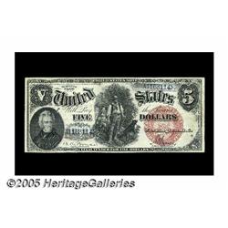 Fr. 73 $5 1880 Legal Tender Extremely Fine. A pre