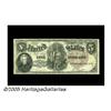 Image 1 : Fr. 77 $5 1880 Legal Tender Very Fine. Fr. 77 is 