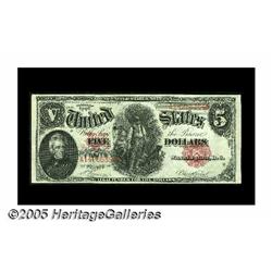 Fr. 83 $5 1907 Legal Tender Extremely Fine. Brigh