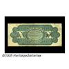 Image 2 : Fr. 95a $10 1863 Legal Tender Fine. An evenly cir